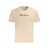 PEPE JEANS SHORT SLEEVE T-SHIRT MEN BEIGE