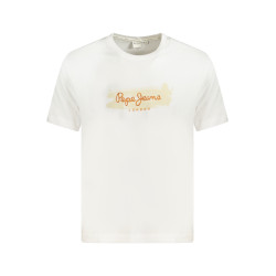 PEPE JEANS KURZARM-T-SHIRT HERREN WEISS