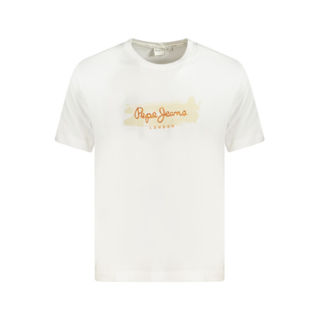 PEPE JEANS KURZARM-T-SHIRT HERREN WEISS