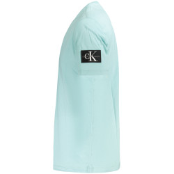CALVIN KLEIN T-SHIRT MANICHE CORTE UOMO VERDE