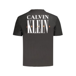 CALVIN KLEIN T-SHIRT MANICHE CORTE UOMO NERO