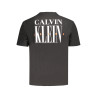 CALVIN KLEIN T-SHIRT MANICHE CORTE UOMO NERO