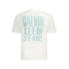 CALVIN KLEIN HERREN KURZARM T-SHIRT WEISS