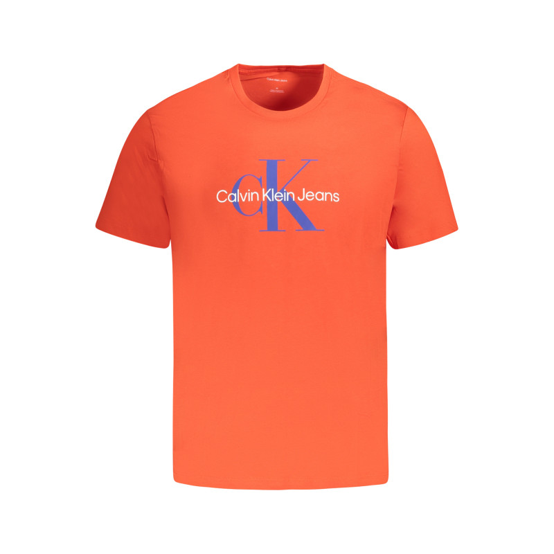CALVIN KLEIN HERREN KURZARM T-SHIRT ROT