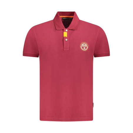 Napapijri Herren-Kurzarm-Poloshirt Rot