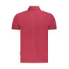 NAPAPIJRI POLO MANICHE CORTE UOMO ROSSO