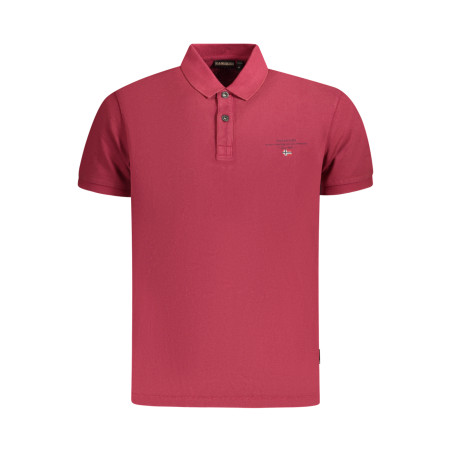 NAPAPIJRI MEN&39S SHORT SLEEVE POLO SHIRT RED