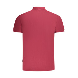 Napapijri Herren-Kurzarm-Poloshirt Rot