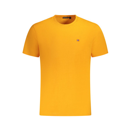 Napapijri Herren Kurzarm-T-Shirt Orange