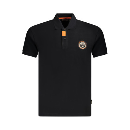 NAPAPIJRI POLO KURZARM HERREN SCHWARZ