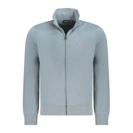 Napapijri Herren-Sweatshirt mit Reißverschluss, Grau