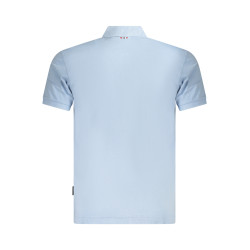 NAPAPIJRI POLO MANICHE CORTE UOMO AZZURRO