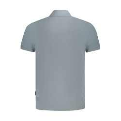 NAPAPIJRI POLO MANICHE CORTE UOMO GRIGIO