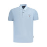 NAPAPIJRI POLO MANICHE CORTE UOMO AZZURRO