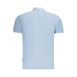NAPAPIJRI POLO MANICHE CORTE UOMO AZZURRO