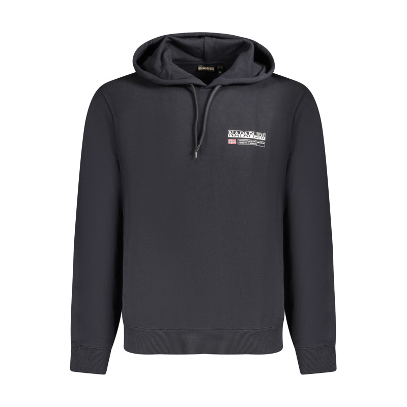 NAPAPIJRI FELPA SENZA ZIP UOMO NERO