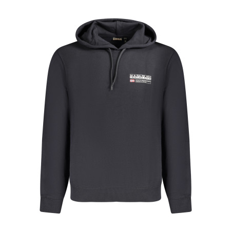 NAPAPIJRI FELPA SENZA ZIP UOMO NERO