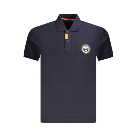 NAPAPIJRI POLO MANICHE CORTE UOMO BLU