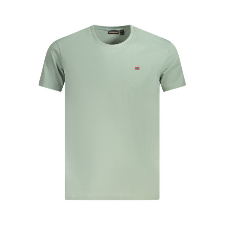 NAPAPIJRI T-SHIRT MANICHE CORTE UOMO VERDE