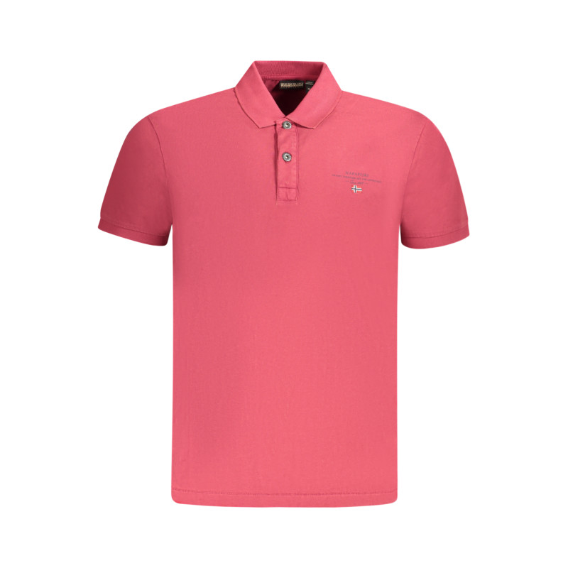 Napapijri Herren-Kurzarm-Poloshirt Rot