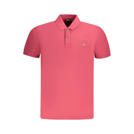 Napapijri Herren-Kurzarm-Poloshirt Rot