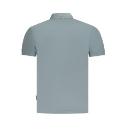NAPAPIJRI POLO MANICHE CORTE UOMO GRIGIO