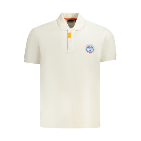 NAPAPIJRI POLO MANICHE CORTE UOMO BIANCO
