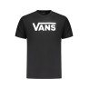 VANS T-SHIRT MANICHE CORTE UOMO NERO