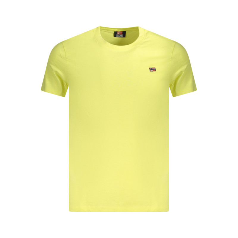 NORWAY 1963 MEN&39S SHORT SLEEVE T-SHIRT YELLOW