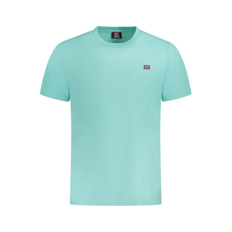 NORWEGEN 1963 HERREN KURZARM T-SHIRT BLAU