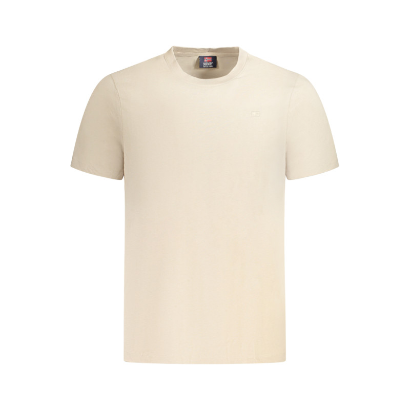 NORWEGEN 1963 HERREN KURZARM T-SHIRT BEIGE