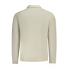BOSS FELPA CON ZIP UOMO BEIGE