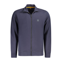 BOSS FELPA CON ZIP UOMO BLU