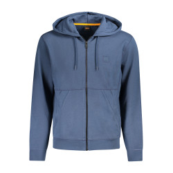BOSS FELPA CON ZIP UOMO BLU