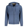 BOSS FELPA CON ZIP UOMO BLU