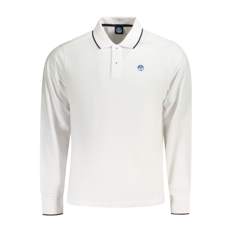 NORTH SAILS POLO MANICHE LUNGHE UOMO BIANCO