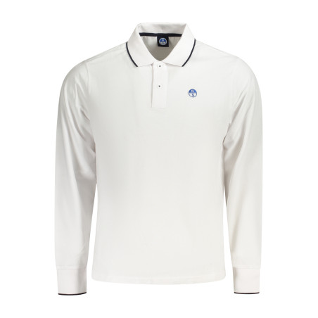NORTH SAILS POLO MANICHE LUNGHE UOMO BIANCO