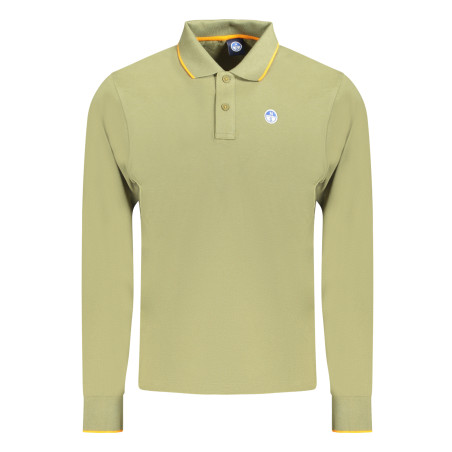 NORTH SAILS POLO MANICHE LUNGHE UOMO VERDE