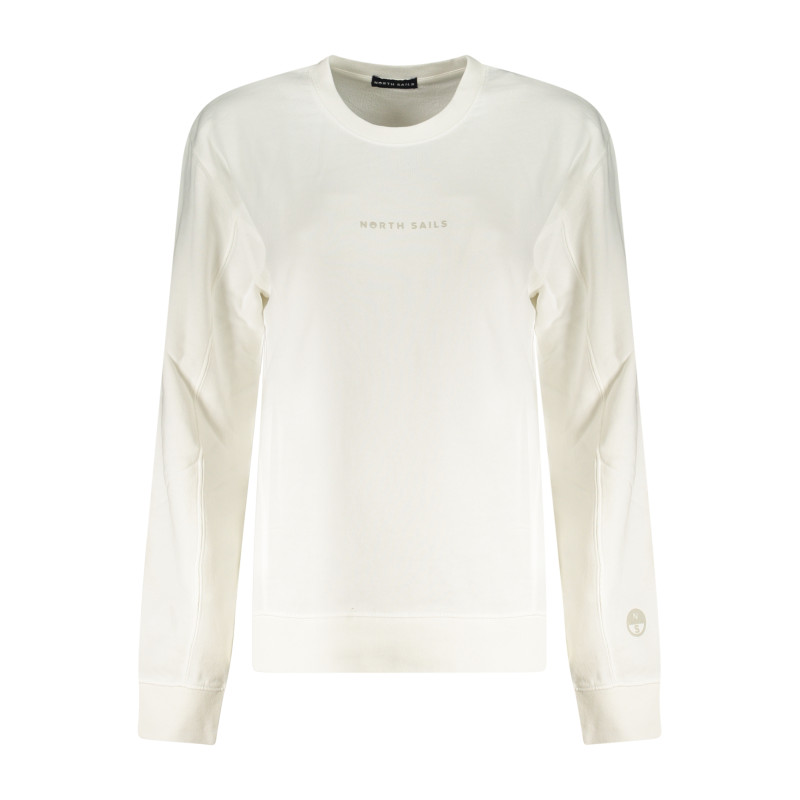 NORTH SAILS FELPA SENZA ZIP DONNA BIANCO