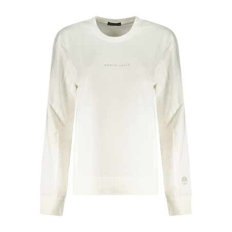 NORTH SAILS FELPA SENZA ZIP DONNA BIANCO