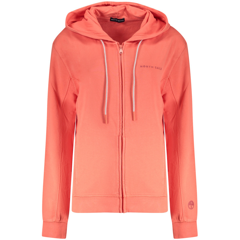 NORTH SAILS FELPA CON ZIP DONNA ROSA