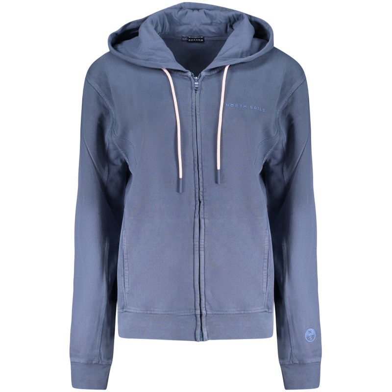 NORTH SAILS FELPA CON ZIP DONNA BLU