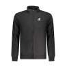 U.S. GRAND POLO FELPA CON ZIP UOMO NERO