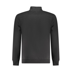 U.S. GRAND POLO FELPA CON ZIP UOMO NERO