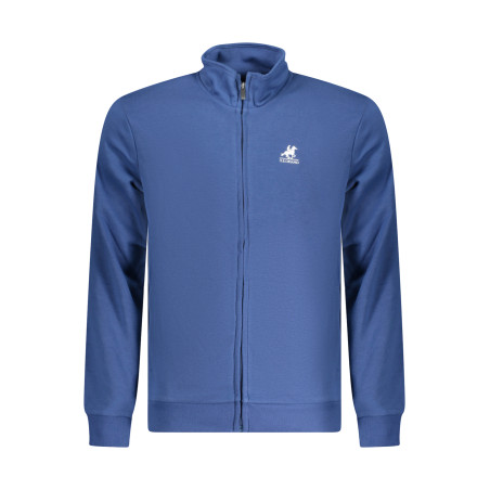 US GRAND POLO HERREN BLAUES SWEATSHIRT MIT REISSVERSCHLUSS
