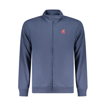 U.S. GRAND POLO FELPA CON ZIP UOMO BLU