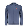 U.S. GRAND POLO FELPA CON ZIP UOMO BLU