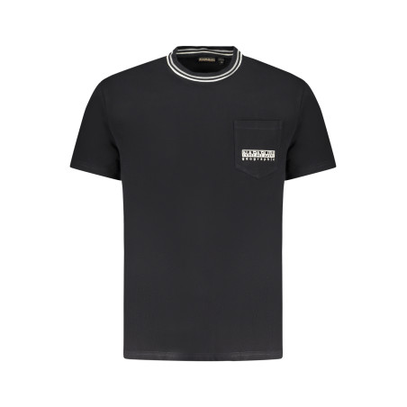 NAPAPIJRI T-SHIRT MANICHE CORTE UOMO NERO