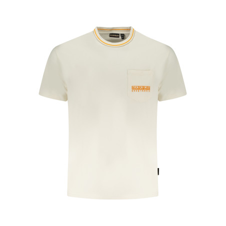 NAPAPIJRI T-SHIRT MANICHE CORTE UOMO BIANCO