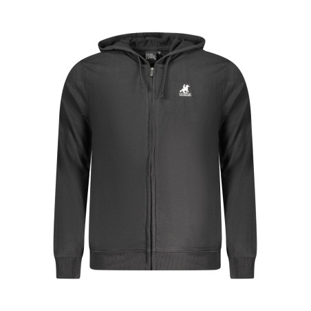 US GRAND POLO MEN&39S BLACK ZIP-UP SWEATSHIRT